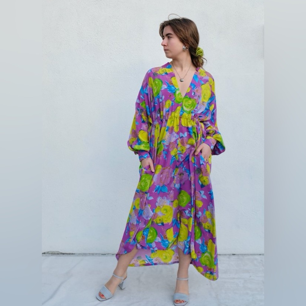 Rachel Comey Bridge Silk Floral Dress - New With Tags